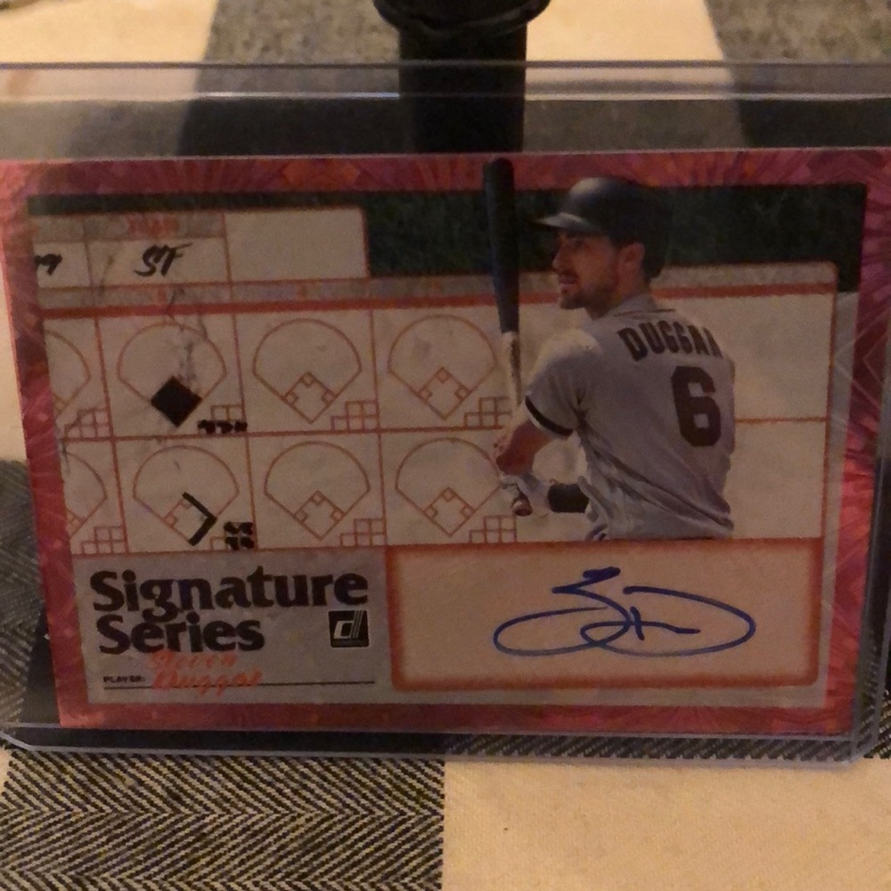 Steven Duggar Giants Autograph card